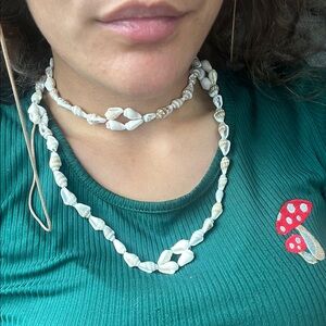 Elegant White Shell Necklace